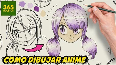 como dibujar anime